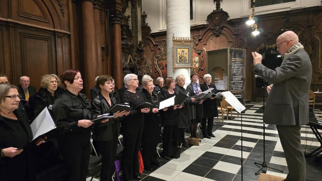 Paaswake 2024 in Abdijkerk Ninove © Philippe Meyer