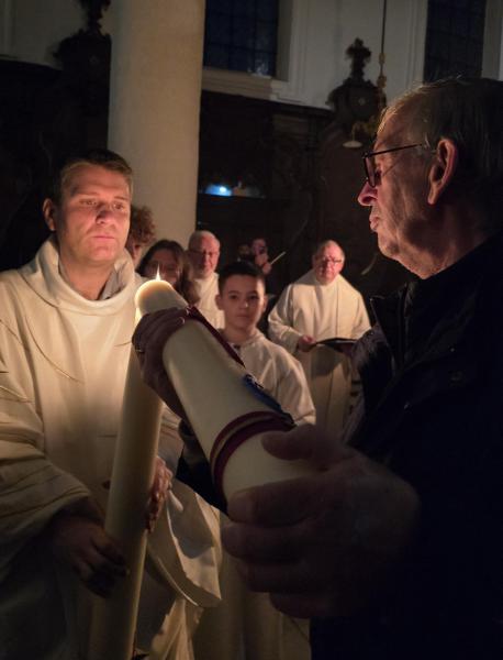 Paaswake 2024 in Abdijkerk Ninove © Philippe Meyer