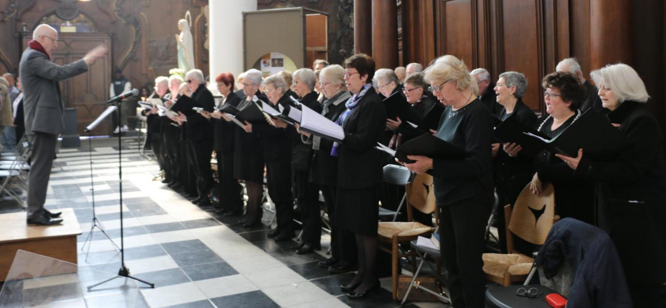 Terugblik op Pasen 2023 in de Abdijkerk te Ninove © Philippe Meyer