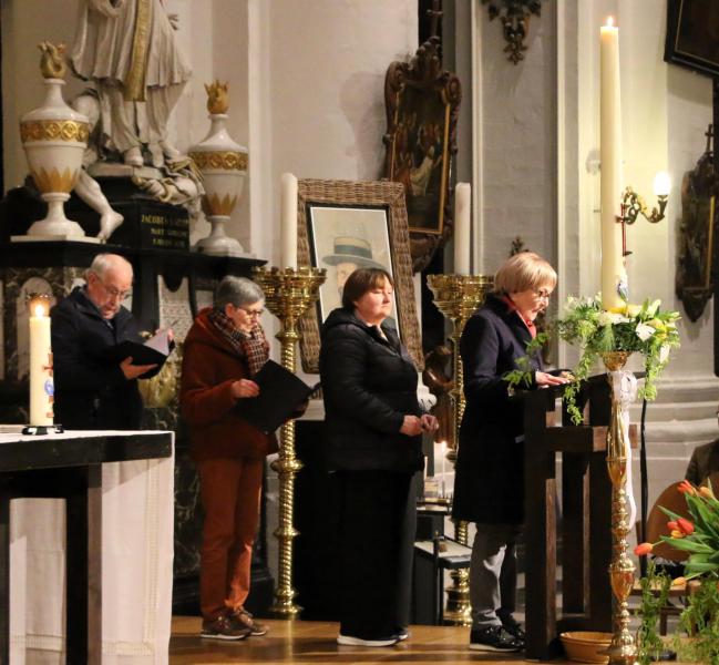 Paaswake 2024 in Abdijkerk Ninove © Philippe Meyer