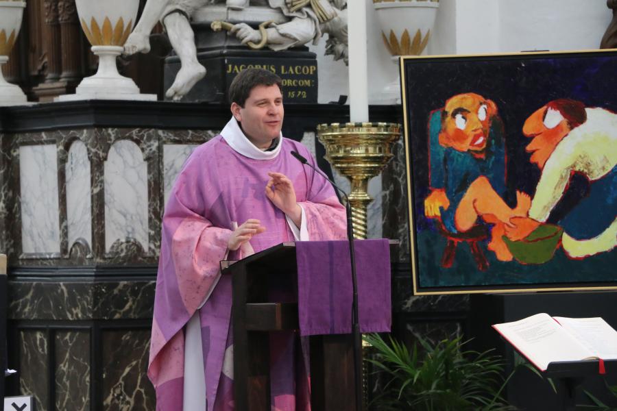 Kruisoplegging Abdijkerk Ninove © Philippe Meyer