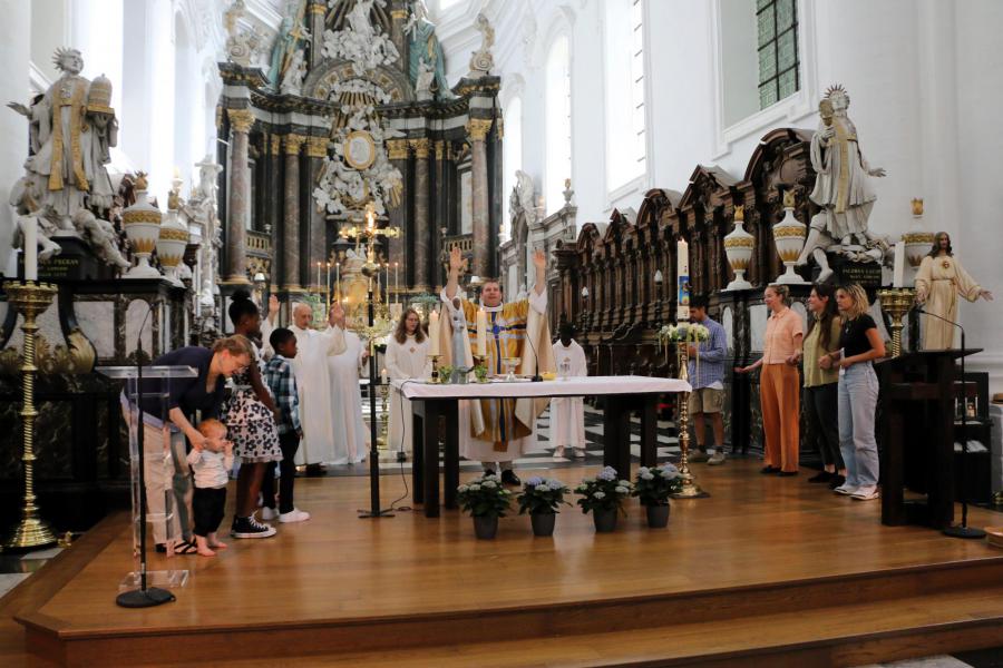 Onze-Lieve-Vrouw Hemelvaart - Abdijkerk Ninove - 15 augustus 2023 © Philippe Meyer