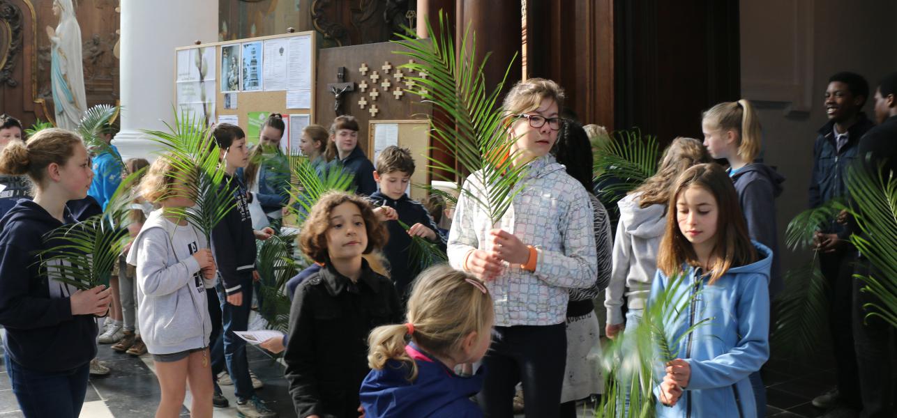 Palmzondag in Abdijkerk Ninove © Philippe Meyer