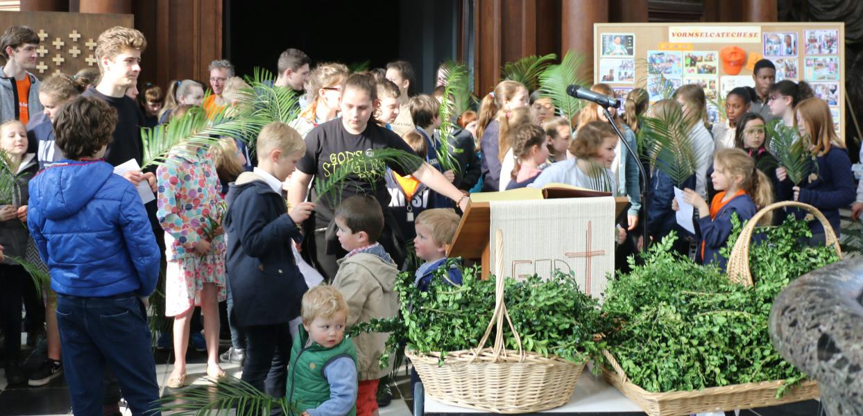 Palmzondag in Abdijkerk Ninove © Philippe Meyer