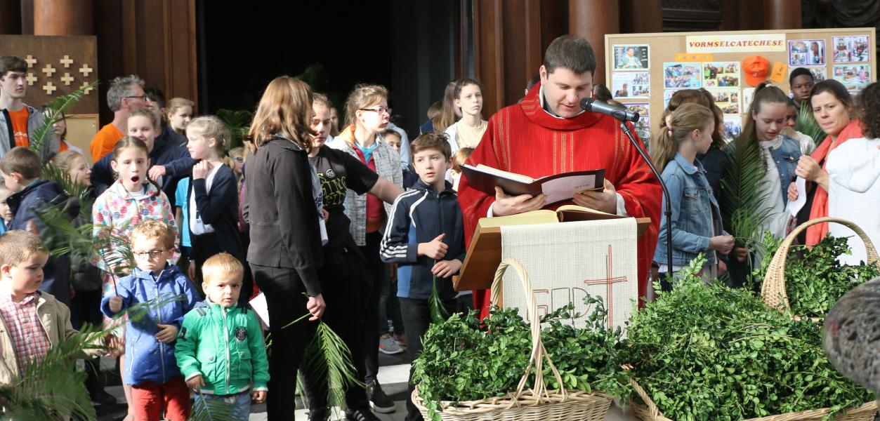 Palmzondag in Abdijkerk Ninove © Philippe Meyer