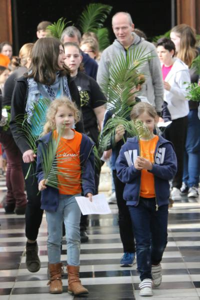 Palmzondag in Abdijkerk Ninove © Philippe Meyer