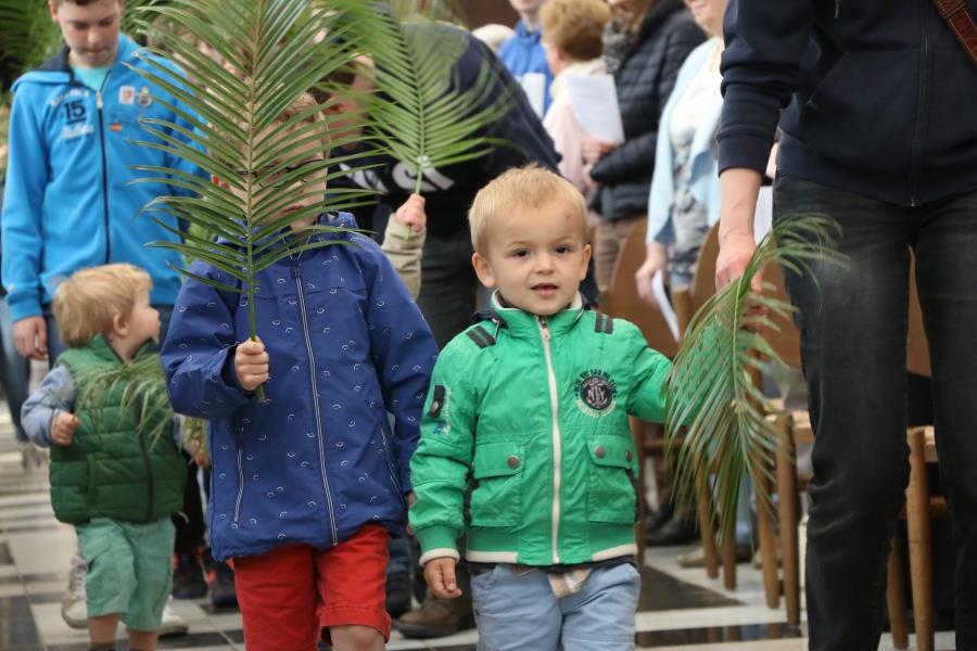 Palmzondag in Abdijkerk Ninove © Philippe Meyer