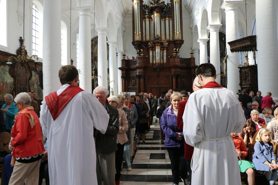Palmzondag in Abdijkerk Ninove © Philippe Meyer