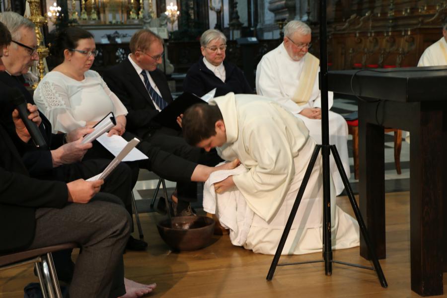 Witte Donderdag in de Abdijkerk © Philippe Meyer