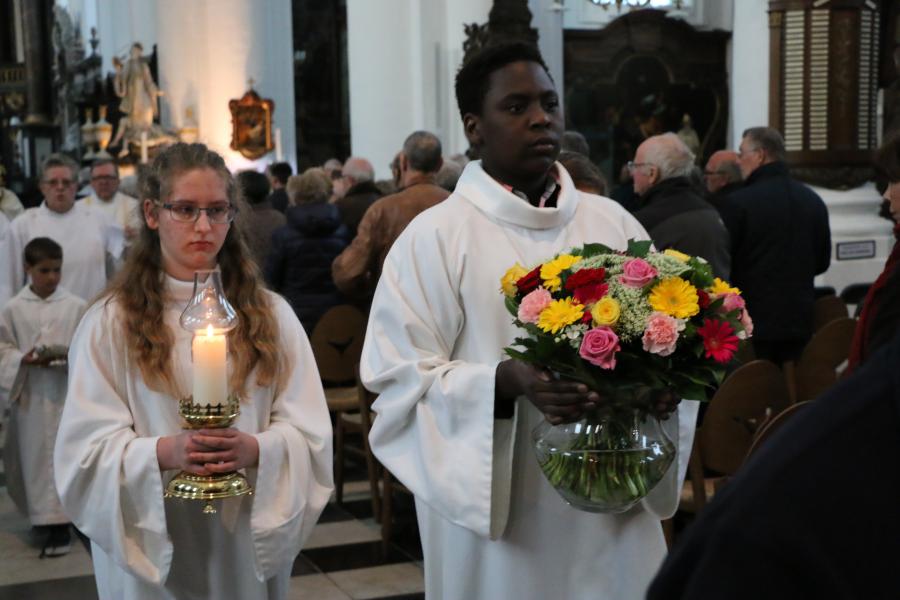Witte Donderdag in de Abdijkerk © Philippe Meyer