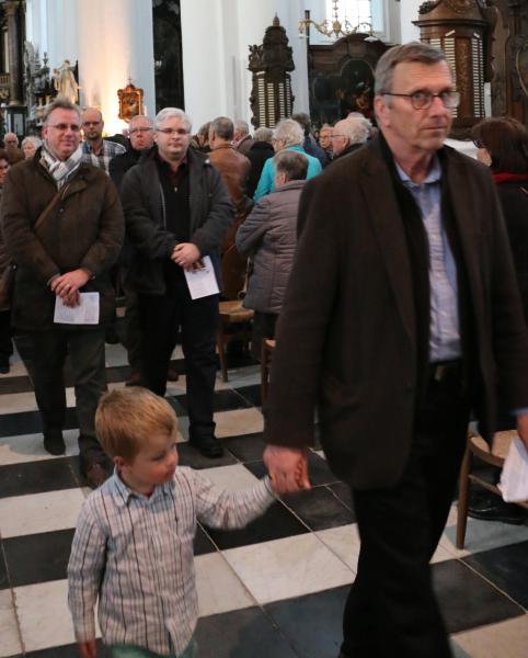 Witte Donderdag in de Abdijkerk © Philippe Meyer