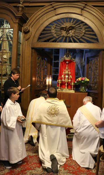 Witte Donderdag in de Abdijkerk © Philippe Meyer