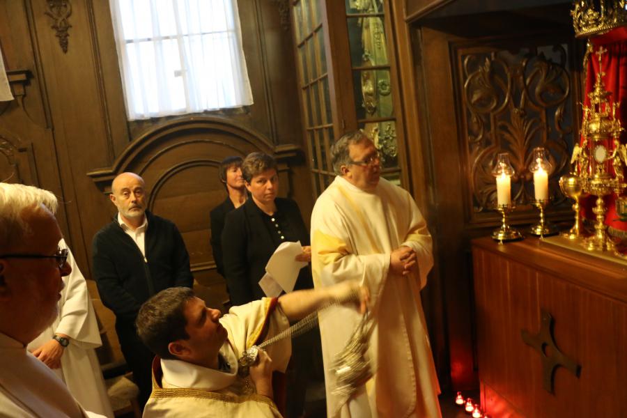 Witte Donderdag in de Abdijkerk © Philippe Meyer