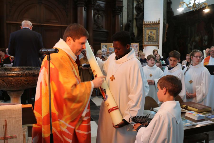 Paaswake in de Abdijkerk © Philippe Meyer