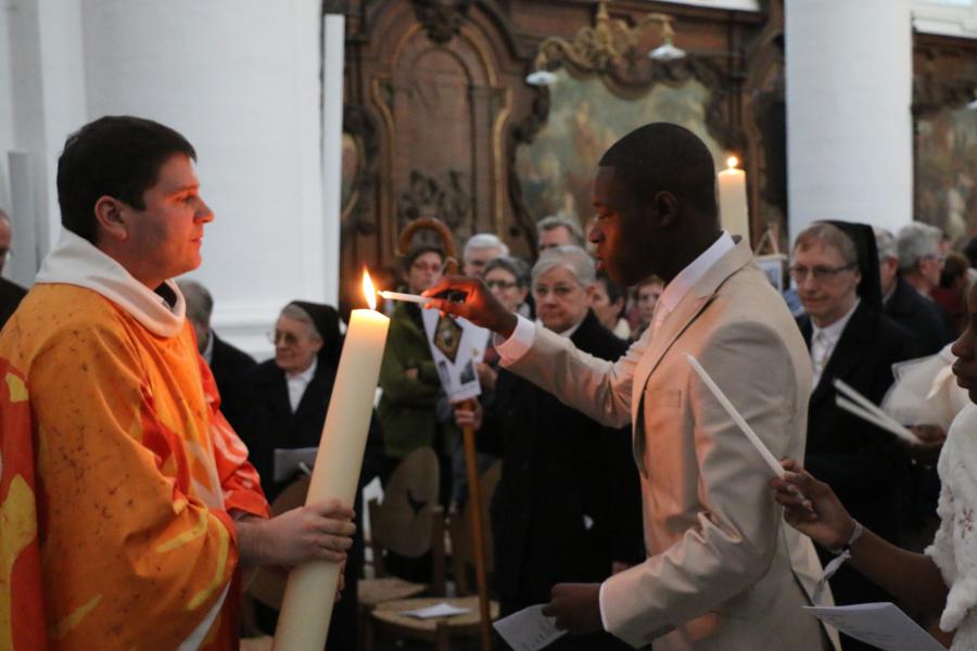 Paaswake in de Abdijkerk © Philippe Meyer