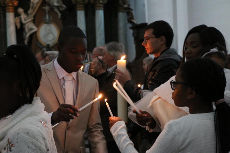 Paaswake in de Abdijkerk © Philippe Meyer