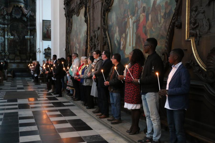 Paaswake in de Abdijkerk © Philippe Meyer