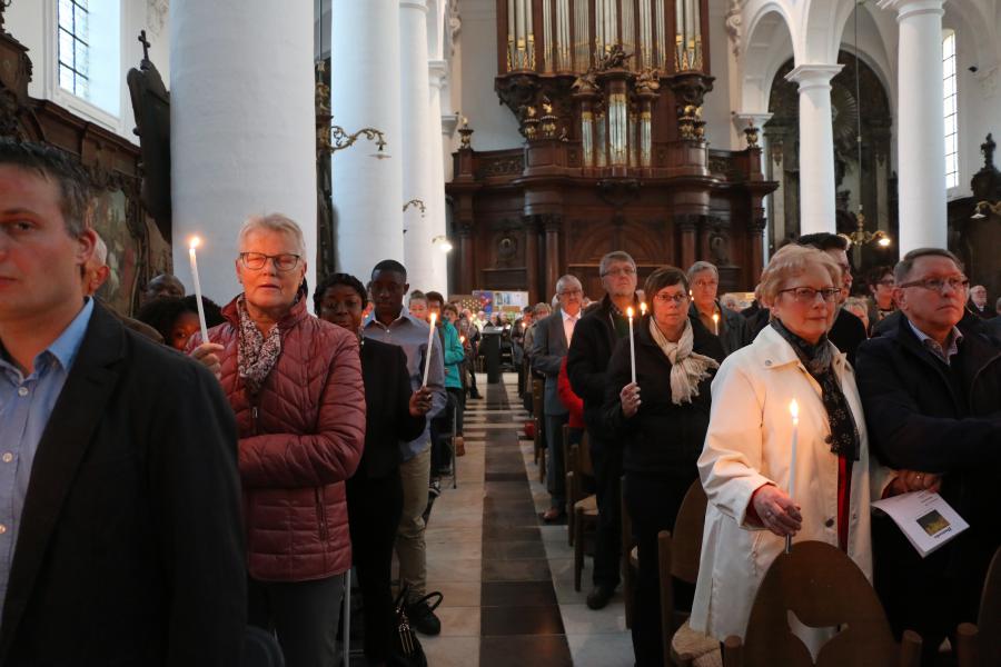 Paaswake in de Abdijkerk © Philippe Meyer