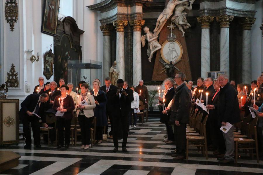 Paaswake in de Abdijkerk © Philippe Meyer