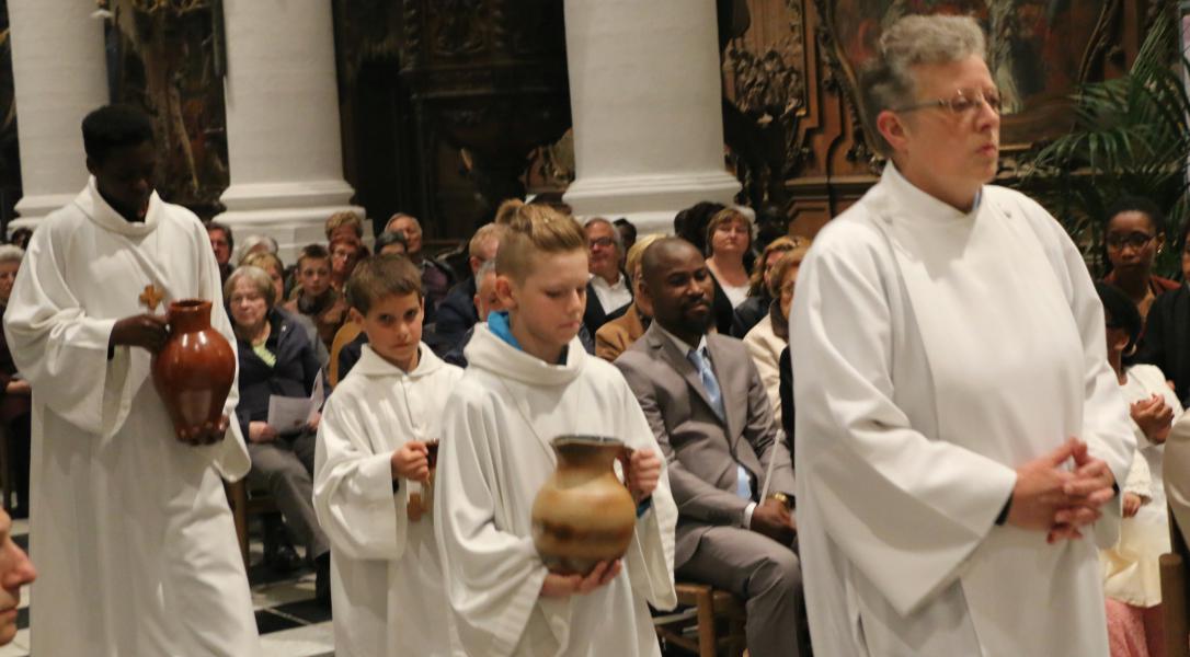 Paaswake in de Abdijkerk © Philippe Meyer
