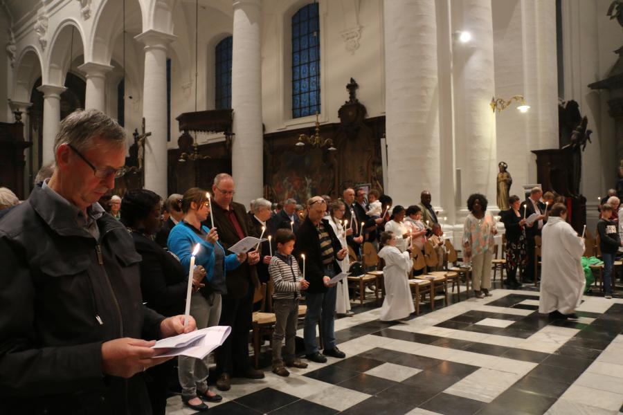 Paaswake in de Abdijkerk © Philippe Meyer