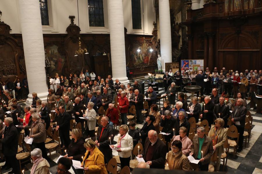 Paaswake in de Abdijkerk © Philippe Meyer