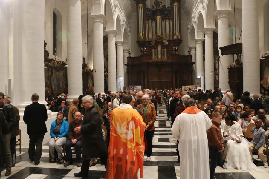 Paaswake in de Abdijkerk © Philippe Meyer
