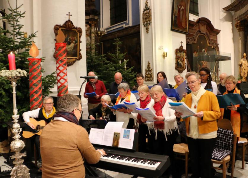 Nieuwjaarsviering/receptie 2024 in Ninove © Philippe Meyer