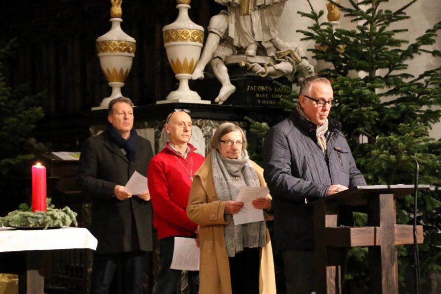 Nieuwjaarsviering/receptie 2024 in Ninove © Philippe Meyer