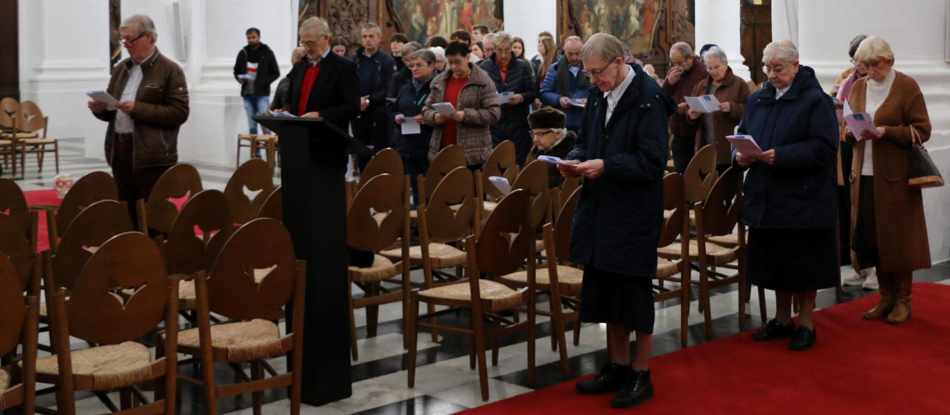 Kruisweg Goede Vrijdag 2024 - Abdijkerk Ninove © Philippe Meyer