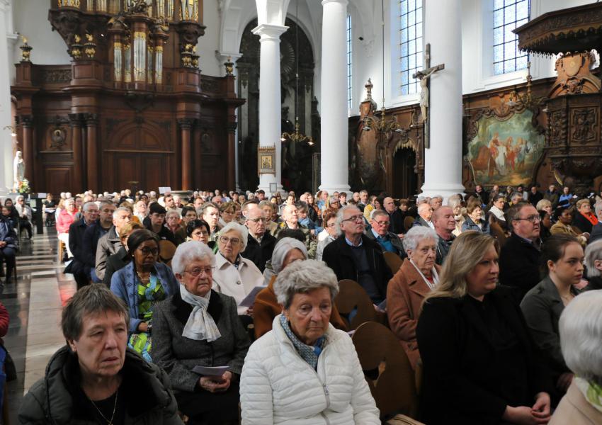Pasen 2024 in Abdijkerk Ninove © Philippe Meyer