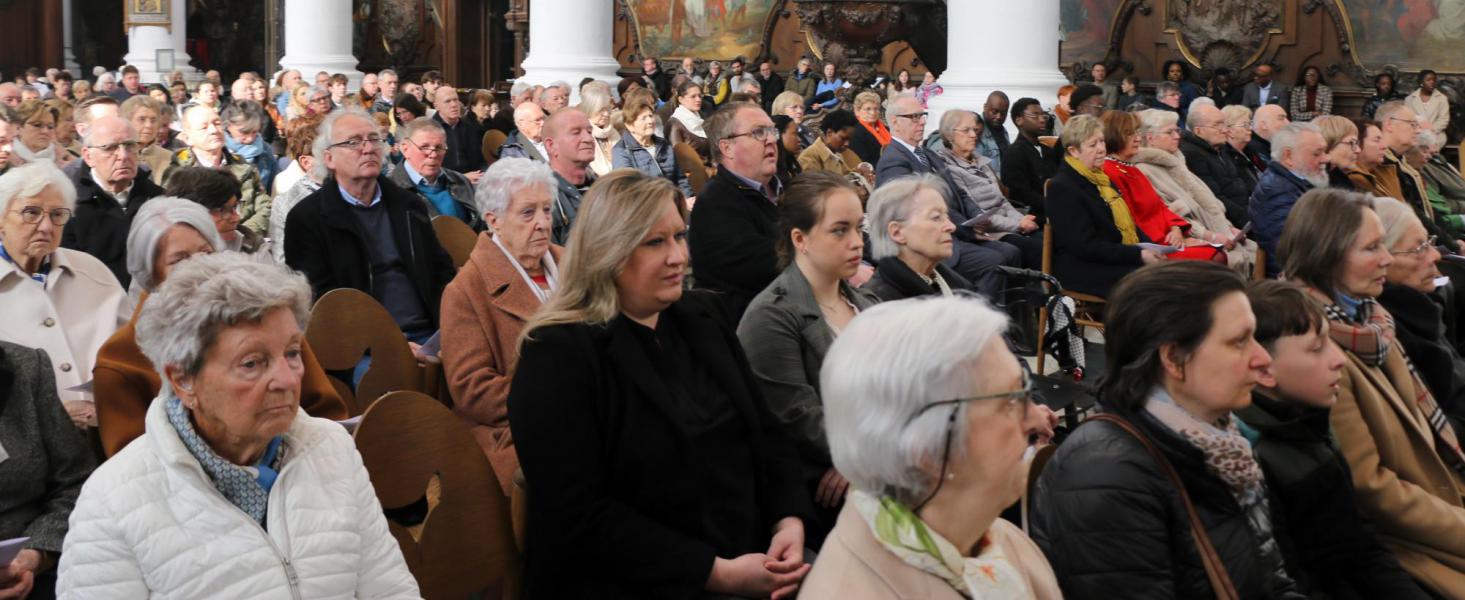 Pasen 2024 in Abdijkerk Ninove © Philippe Meyer