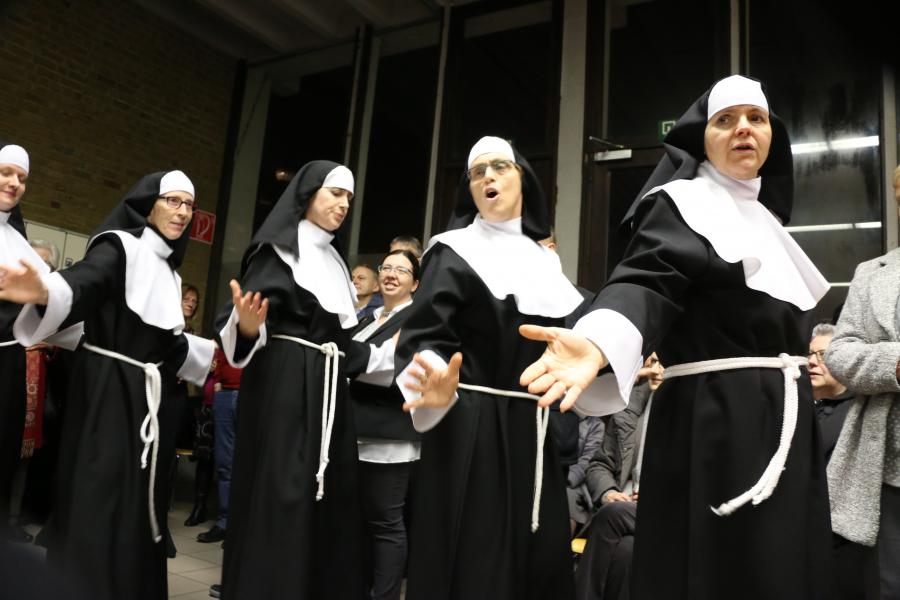 Feestelijke nieuwjaarsviering en -receptie van de parochie in groot-Ninove! © Philippe Meyer