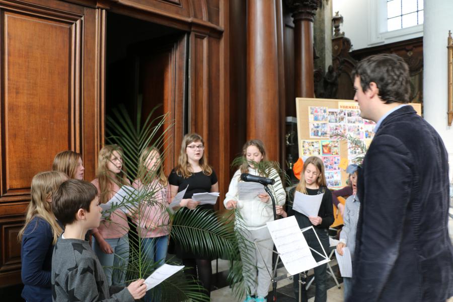 Palmzondag in de Abdijkerk © Philippe Meyer