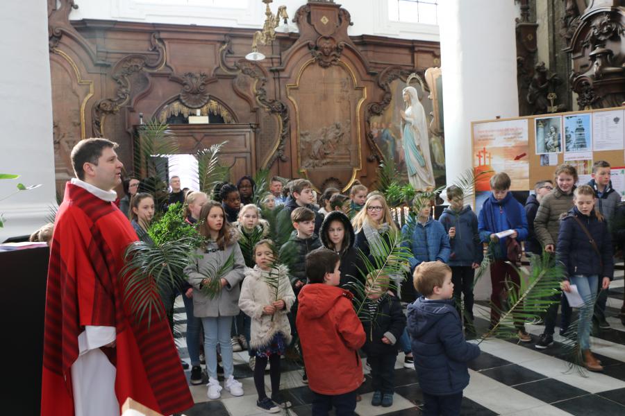 Palmzondag in de Abdijkerk © Philippe Meyer