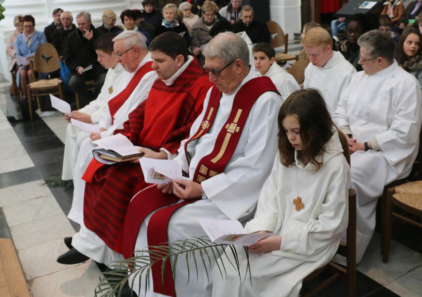 Palmzondag in de Abdijkerk © Philippe Meyer