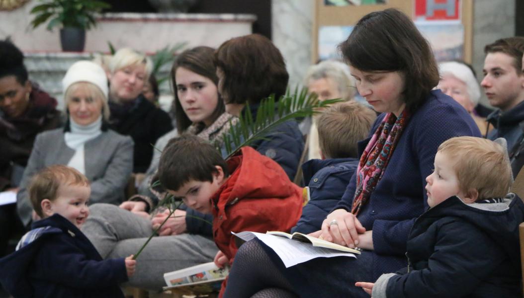 Palmzondag in de Abdijkerk © Philippe Meyer