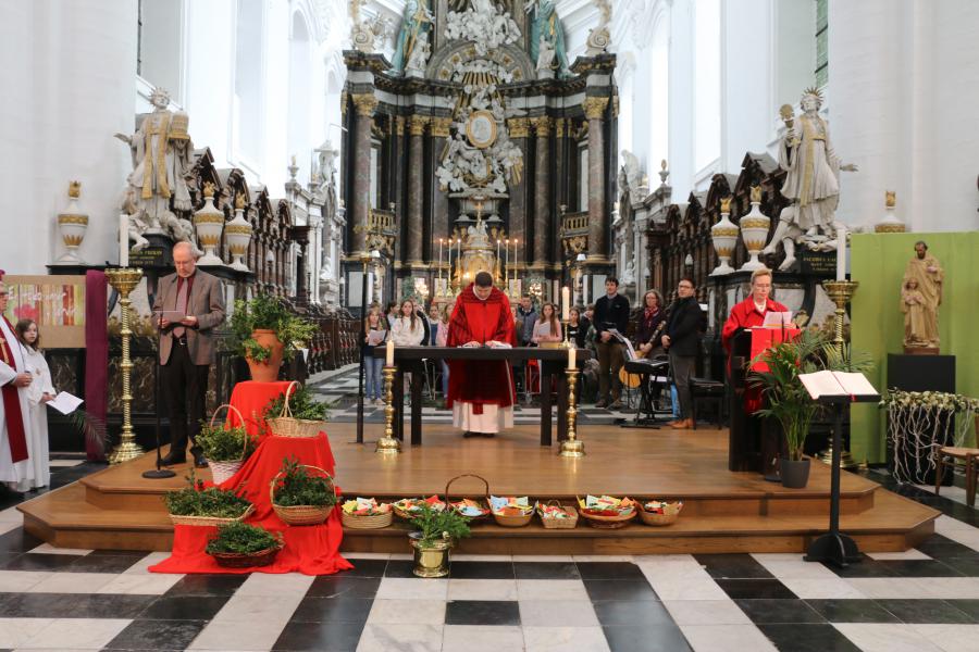 Palmzondag in de Abdijkerk © Philippe Meyer
