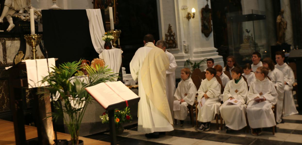 Witte Donderdag in de Abdijkerk © Philippe Meyer