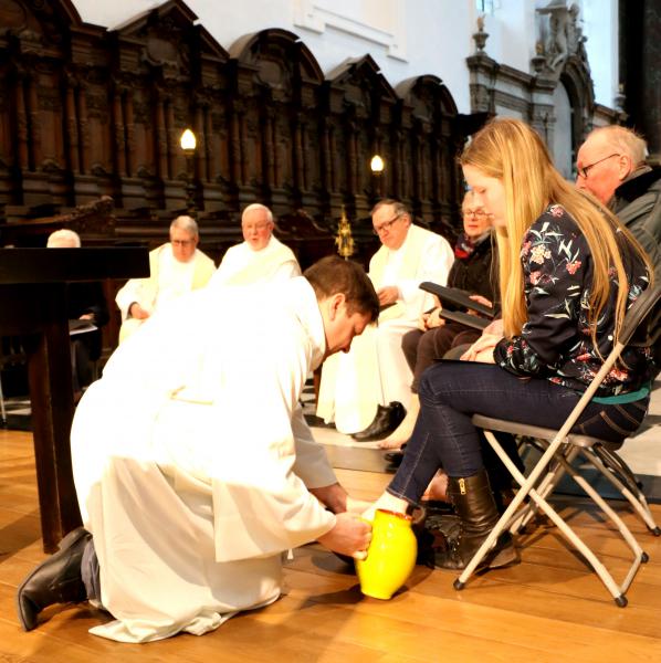 Witte Donderdag in de Abdijkerk © Philippe Meyer
