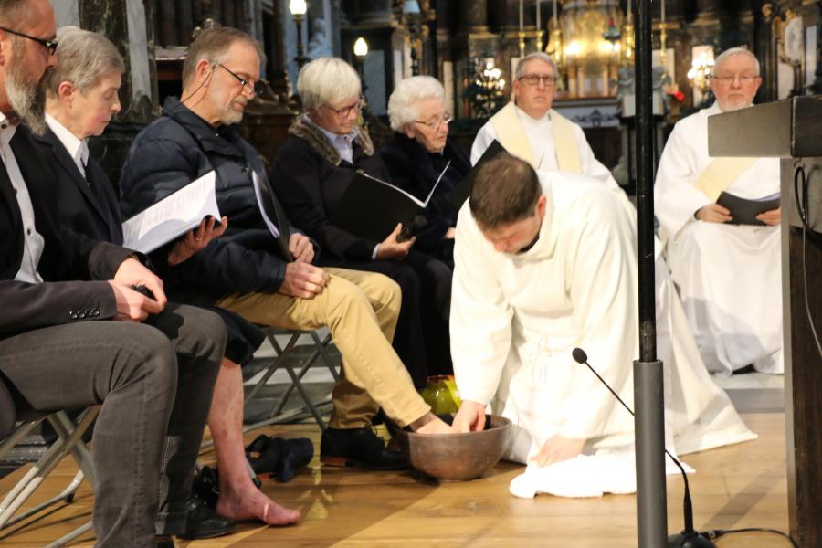 Witte Donderdag in de Abdijkerk © Philippe Meyer