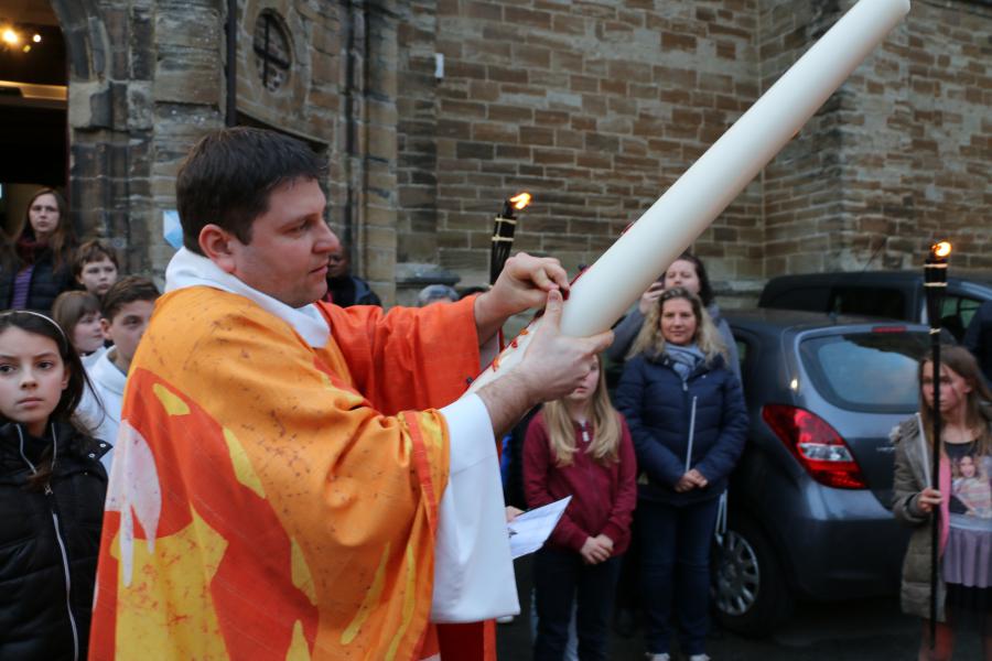 Paaswake in de Abdijkerk © Philippe Meyer