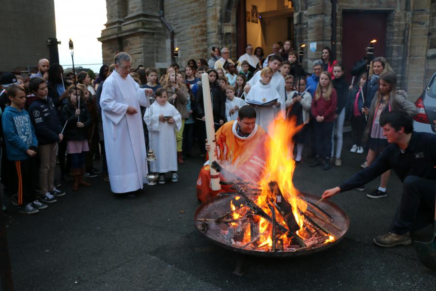 Paaswake in de Abdijkerk © Philippe Meyer