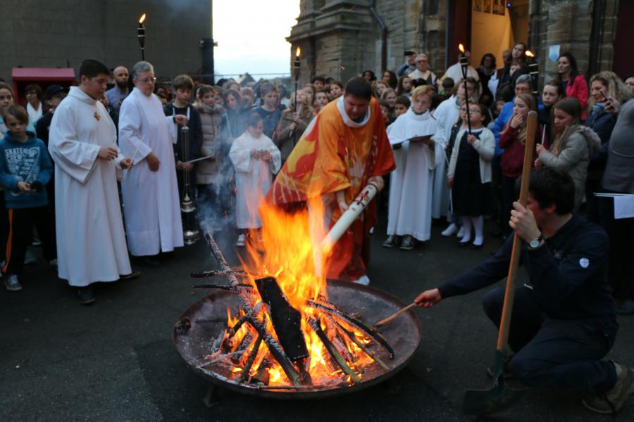 Paaswake in de Abdijkerk © Philippe Meyer