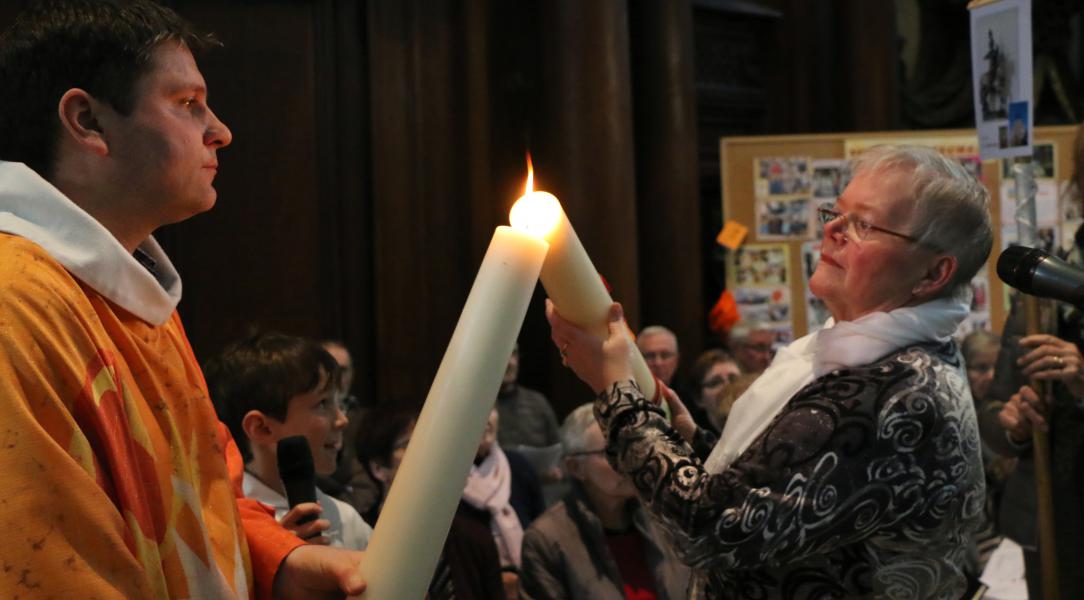 Paaswake in de Abdijkerk © Philippe Meyer