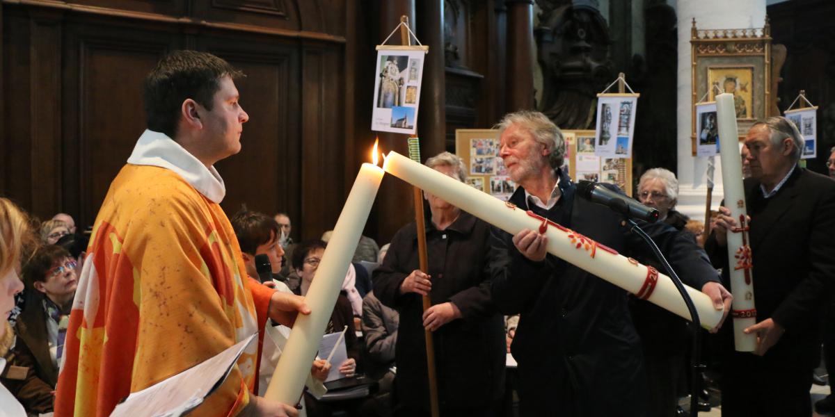 Paaswake in de Abdijkerk © Philippe Meyer