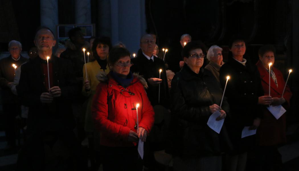 Paaswake in de Abdijkerk © Philippe Meyer