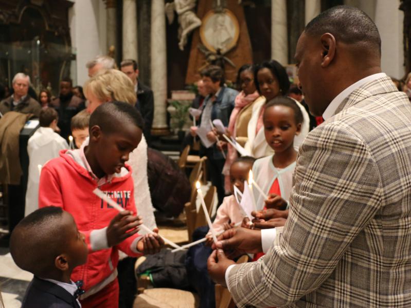 Paaswake in de Abdijkerk © Philippe Meyer