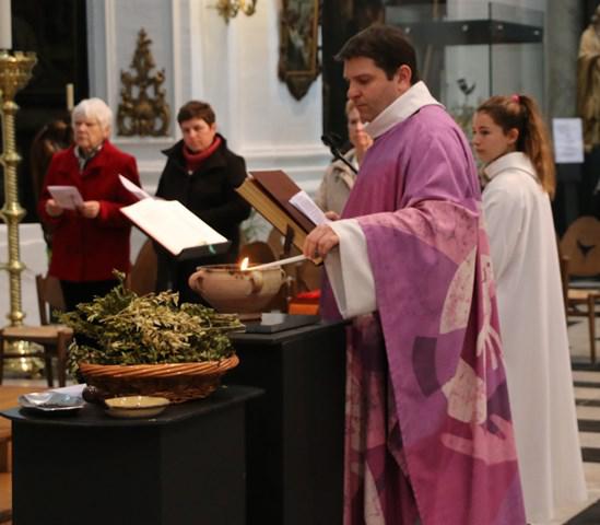 Aswoensdagviering in de Abdijkerk © Philippe Meyer