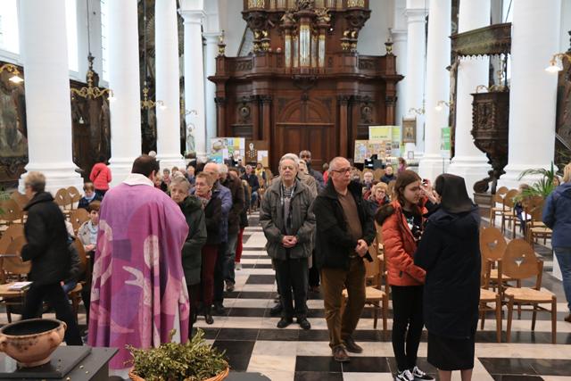 Aswoensdagviering in de Abdijkerk © Philippe Meyer